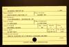 Albany Rural Cemetery Burial Card