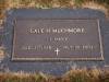 Military gravemarker for Gale Muchmore