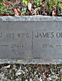 James and Mary J Olmstead grave marker